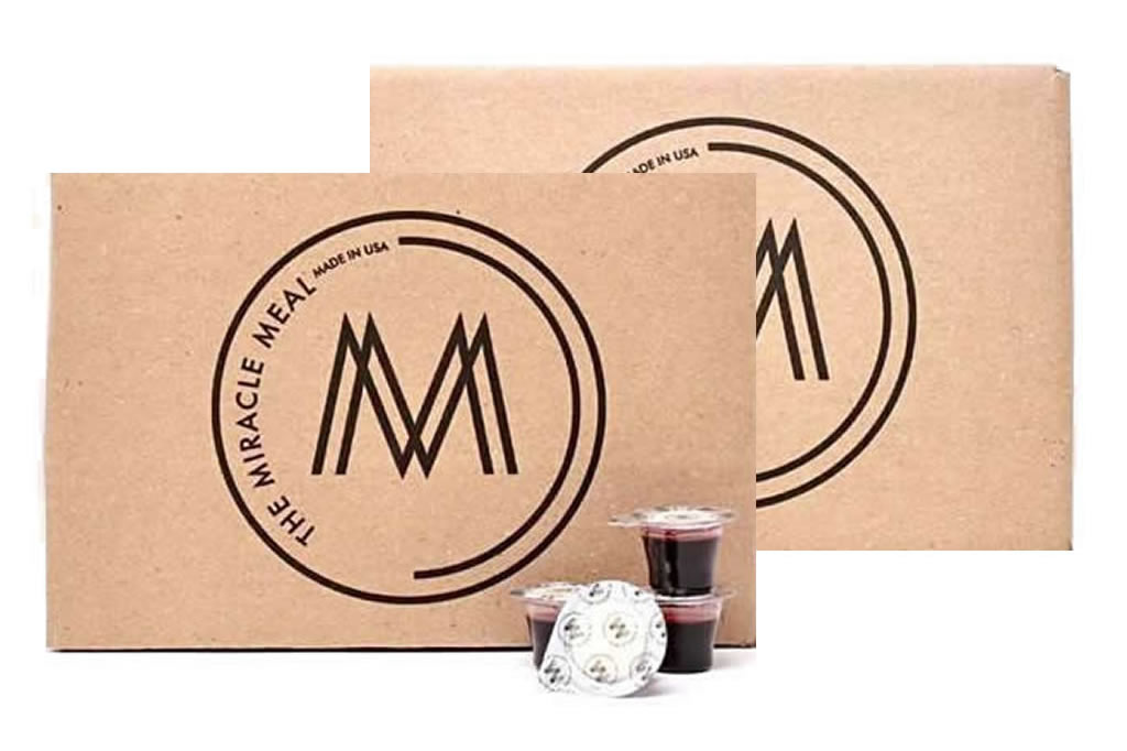 The Miracle Meal easy to peel Communion Cups
